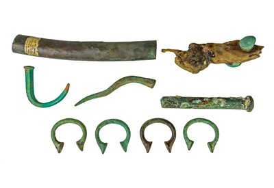 Lot 331 - A small collection of shipwreck finds.
