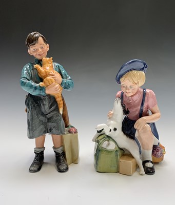 Lot 951 - Two limited edition Royal Doulton 'Children of...