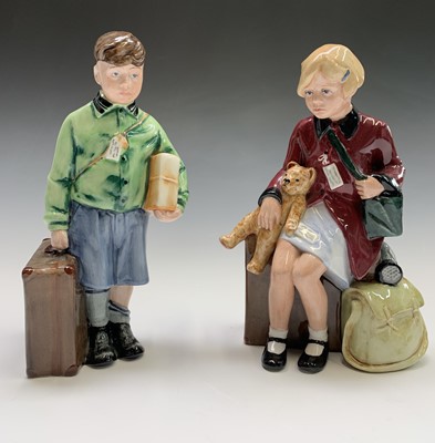 Lot 955 - Two limited edition Royal Doulton 'Children of...