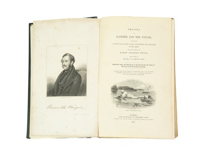 Lot 14 - (Signed Presentation Copy) Baron Charles Hugel and Major T. B. Jervis