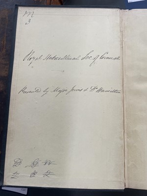 Lot 14 - (Signed Presentation Copy) Baron Charles Hugel and Major T. B. Jervis