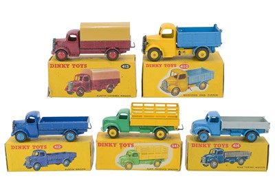 Lot 346 - Dinky Commercial Vehicles boxed x 5.