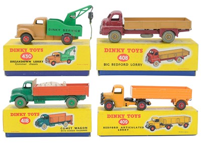 Lot 430 - Dinky Commercial Vehicles boxed x 4.