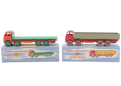 Lot 422 - Dinky Super Toys - Foden boxed x 2
