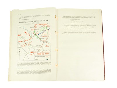 Lot 74 - An Account of the Operations of Second Army in Europe 1944-1945