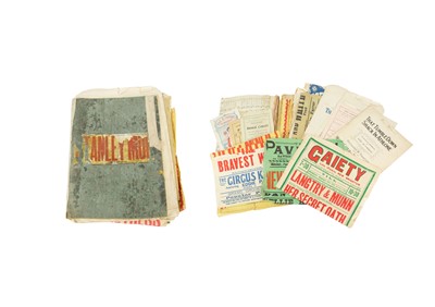 Lot 69 - Liverpool Merseyside interest, an interesting collection of Music Hall posters, programs.