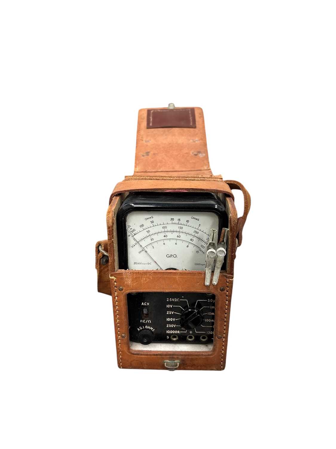 Lot 253 - A cased GPO multimeter.