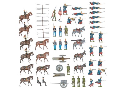 Lot 371 - Lead toy soldiers.
