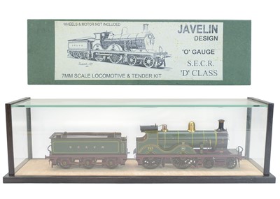 Lot 409 - A Kirtley Models 7mm scale locomotive O Gauge S.E.C.R. 'D' Class.