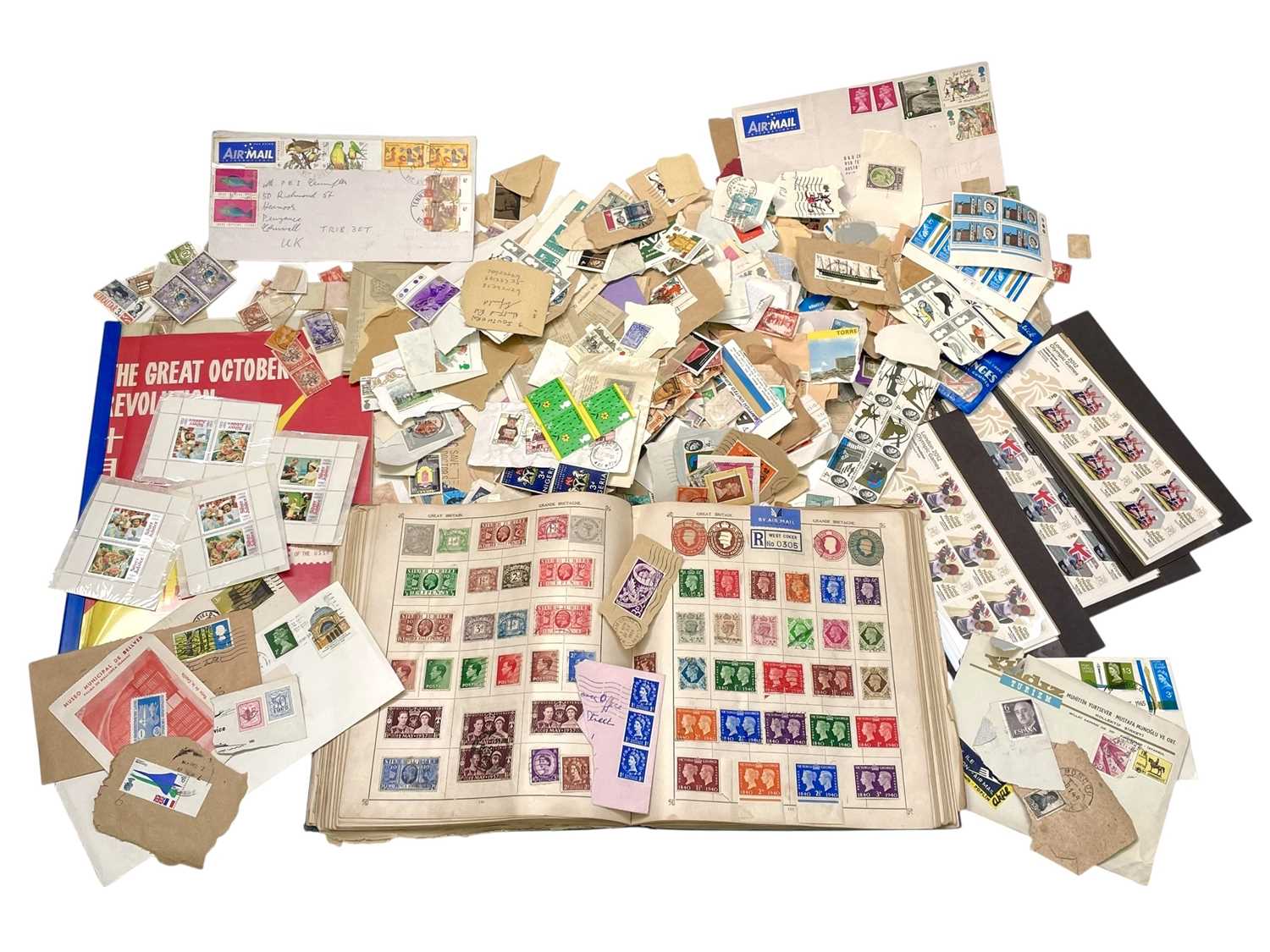 Lot 206 - Stamps.