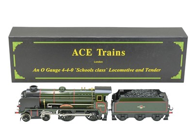 Lot 368 - Ace Trains 'O' Gauge Schools Class BR(S) 4-4-0 Locomotive, No. 30933. Kings Canterbury.