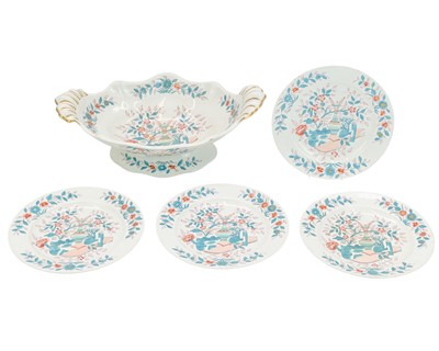 Lot 401 - A Spode part dessert service.