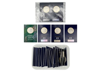 Lot 92 - A collection of 30 Change Checker £2 two pounds special edition coins within cards.