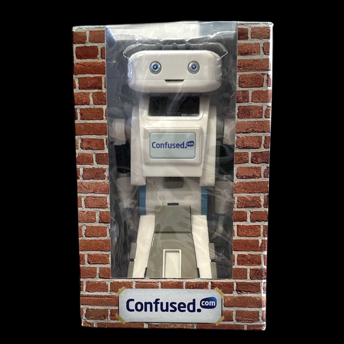 Condused Robot Lot 143 - A Confused.com Brian the robot, new and