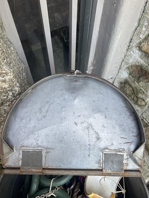 Lot 5 - A toleware flour bin.