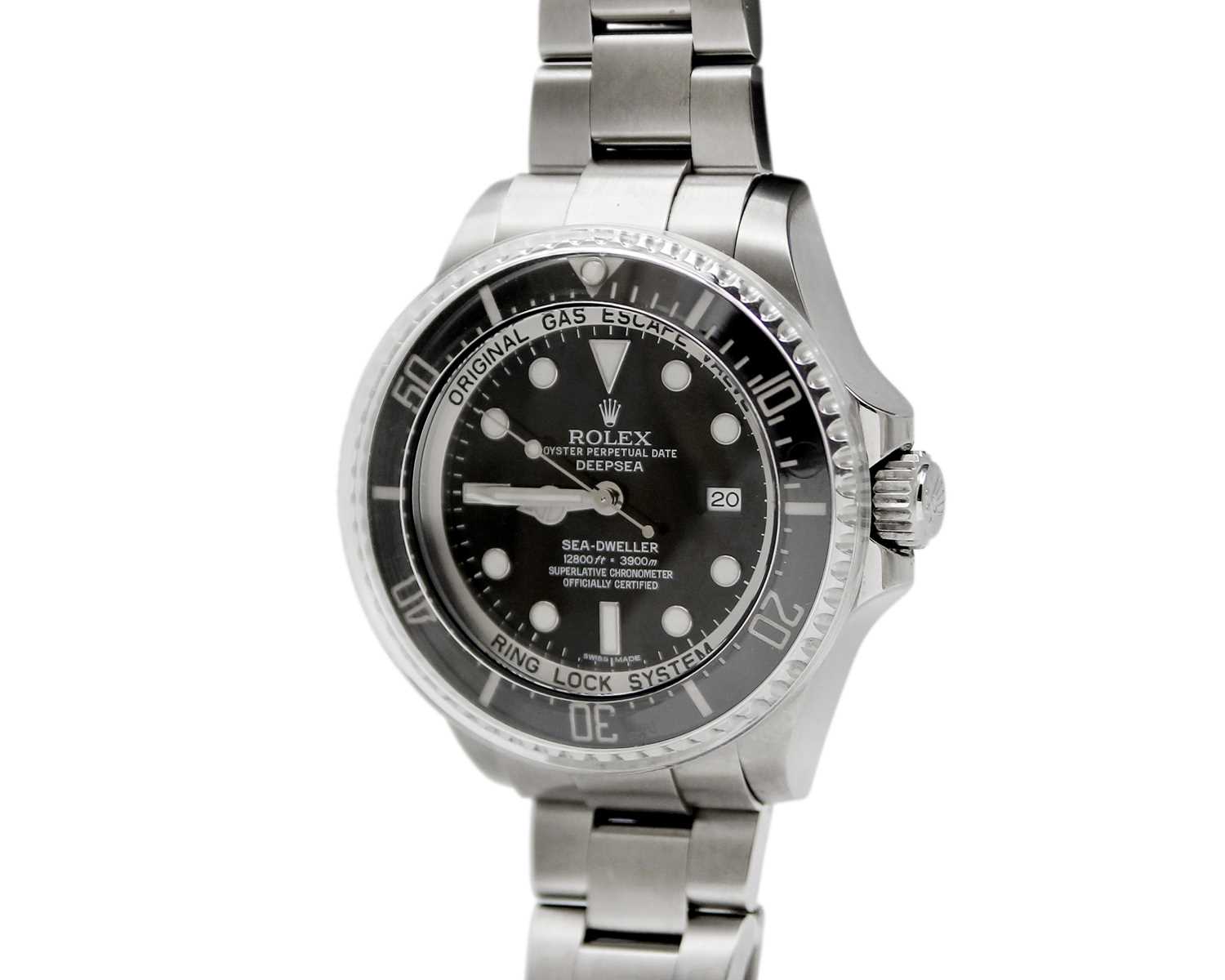 Lot ROLEX - An exceptionally rare and desirable Deepsea Sea-dweller gentleman's watch, ref. M116660.