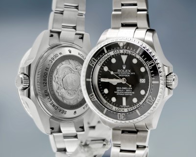 Lot ROLEX - An exceptionally rare and desirable Deepsea Sea-dweller gentleman's watch, ref. M116660.