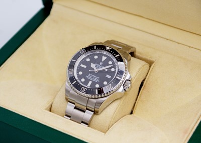 Lot 212 - ROLEX - An exceptionally rare and desirable Deepsea Sea-dweller gentleman's watch, ref. M116660.