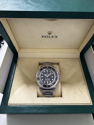 Lot 212 - ROLEX - An exceptionally rare and desirable Deepsea Sea-dweller gentleman's watch, ref. M116660.