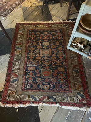 Lot 14 - A Caucasian Rug.