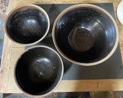 Lot 26 - A Leach standard ware studio pottery bowl.