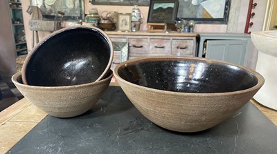 Lot 26 - A Leach standard ware studio pottery bowl.