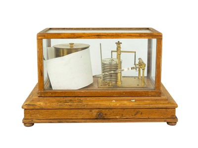 Lot 210 - A 20th century barograph by Short & Mason of London.