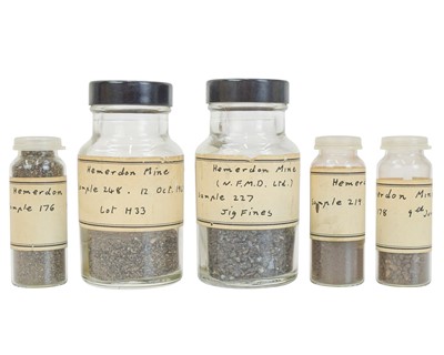 Lot 167 - Hemerdon Mine, near Plymouth, wartime mining samples.