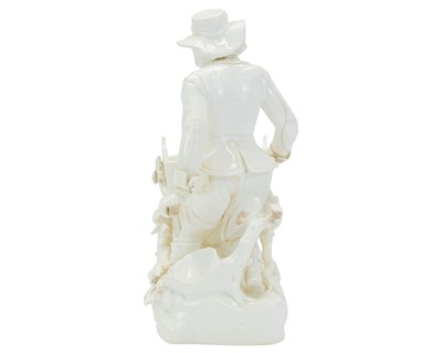 Lot 417 - A Minton glazed parian figure.