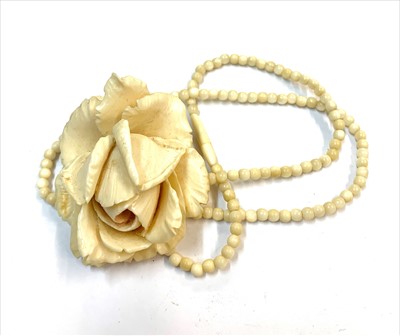 Lot 2516 - A fine 19th century European carved ivory...
