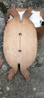 Lot 54 - A Norwegian oval bentwood tine or dowry box.
