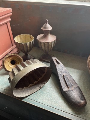 Lot 56 - A Victorian Benham & Froud tinned copper jelly mould.