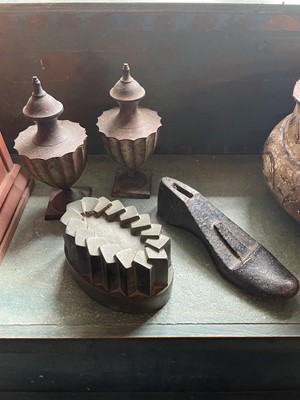 Lot 56 - A Victorian Benham & Froud tinned copper jelly mould.