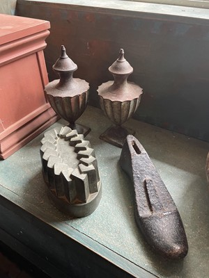Lot 56 - A Victorian Benham & Froud tinned copper jelly mould.
