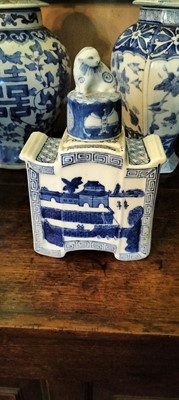 Lot 61 - A group of Chinese blue and white porcelain.