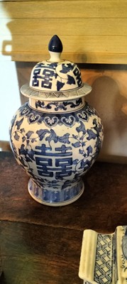 Lot 61 - A group of Chinese blue and white porcelain.