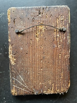 Lot 66 - A Greek painted icon.