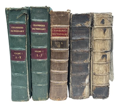 Lot 53 - E. Chambers Cyclopaedia, or A Universal...