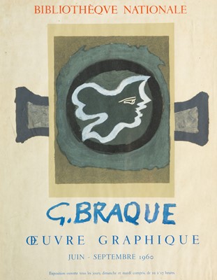 Lot 451 - A Georges Braque Poster
