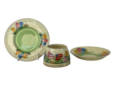 Lot 744 - A collection of Clarice Cliff pottery.