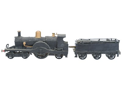 Lot 319 - An electric O gauge 4-2-2 locomotive and tender.