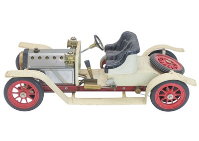 Lot 356 - A Mamod live steam roadster.
