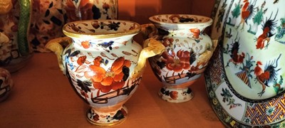 Lot 89 - A Shelf of 19th century and later pottery.