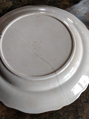 Lot 91 - A late Victorian ironstone style part dinner service.