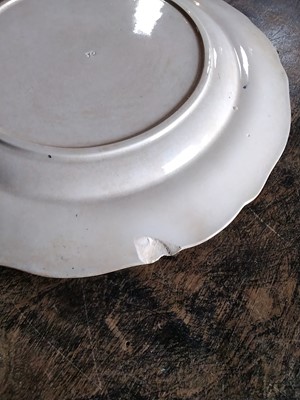 Lot 91 - A late Victorian ironstone style part dinner service.