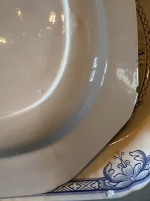 Lot 93 - A Royal Doulton blue and white 'Kang He' pattern part dinner service.