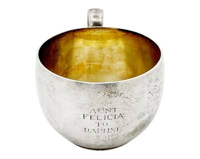 Lot 128 - An American silver cup by Shreve & Co, San Francisco.