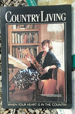 Lot 202 - Lyn Le Grice magazine related advertising cards