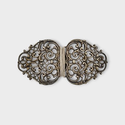 Lot 150 - A Victorian silver nurse's buckle.
