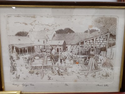 Lot 168 - An Andre ELLIS (XX-XXI) etching with hand...